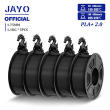 Upgrade 2.0 PLA+ Filament – 5-Roll Bundle (1.75mm) | High-Strength 3D Printing Material | Printin3D.co