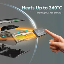 Filament Connector Kit – Splicer for 1.75mm PLA, PETG, ABS, PC, PA | Includes 200 PTFE Sleeves | Printin3D.co