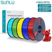 5KG PETG 3D Printer Filament – 1.75mm Diameter, Tangle-Free Spool, Durable & Neatly Wound for FDM Printers | Printin3D.co