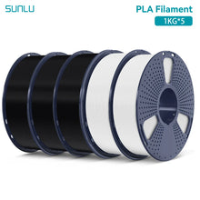 5KG PLA & PLA+ Filament Bundle – 1.75mm (5 Rolls x 1KG) | Printin3D.co