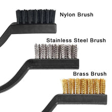 3PCS Nozzle Cleaning Brush Set – Copper, Nylon & Steel Wire | 3D Printer Maintenance Tool | Printin3D.co