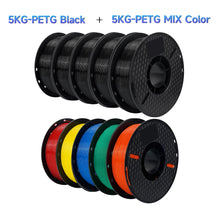 10KG PLA & PETG Filament Bundle – 1.75mm (10 Rolls x 1KG) | Printin3D.co