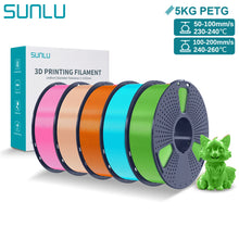 5KG PETG 3D Printer Filament – 1.75mm Diameter, Tangle-Free Spool, Durable & Neatly Wound for FDM Printers | Printin3D.co