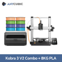 ANYCUBIC Kobra 3 V2 Combo – 600mm/s Multi-Color 3D Printer with ACE Pro Filament System | Printin3D.co