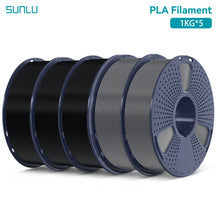 5KG PLA & PLA+ Filament Bundle – 1.75mm (5 Rolls x 1KG) | Printin3D.co