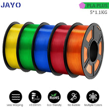 PLA Plus Filament – 5 Rolls (5.5KG Total, 1.75mm) | Colorful, Tough 3D Printing Material for FDM Printers | Printin3D.co