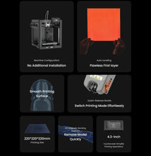 Flashforge Adventurer 5M 3D Printer – High-Speed Printing, Auto-Leveling, Direct Drive Extruder & PEI Flexible Plate | Printin3D.co