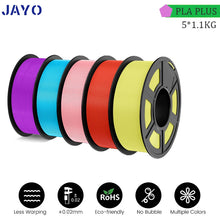 PLA Plus Filament – 5 Rolls (5.5KG Total, 1.75mm) | Colorful, Tough 3D Printing Material for FDM Printers | Printin3D.co