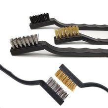 3PCS Nozzle Cleaning Brush Set – Copper, Nylon & Steel Wire | 3D Printer Maintenance Tool | Printin3D.co
