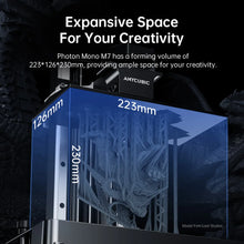 ANYCUBIC Photon Mono M7 – 14K MSLA Resin 3D Printer with 10” Screen, Ultra-Fast 150mm/h Speed & 223×126×230mm Build Volume | Printin3D.co