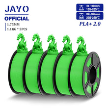 Upgrade 2.0 PLA+ Filament – 5-Roll Bundle (1.75mm) | High-Strength 3D Printing Material | Printin3D.co