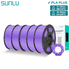 5KG Pla Plus 3D Filament PLA+ 1.75mm Neatly Wound Good Toughness Colorful Printer Filaments