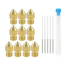 0.2mm MK8 Nozzle – 10PCS Precision Brass Nozzles for Ender 3/5, CR-10 Series | Printin3D.co