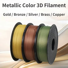 Silk Metallic PLA Filament – 1KG Spool, 1.75mm ±0.03mm, Glossy Finish for FDM 3D Printers | Printin3D.co