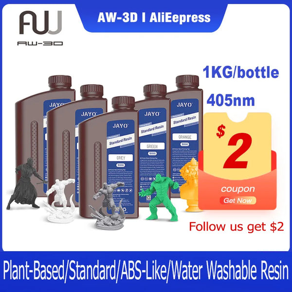 5KG UV Photopolymer Resin – High Precision Liquid Resin for LCD 3D Printers | Printin3D.co