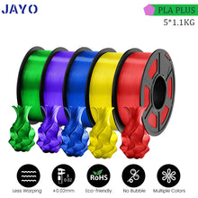 PLA Plus Filament – 5 Rolls (5.5KG Total, 1.75mm) | Colorful, Tough 3D Printing Material for FDM Printers | Printin3D.co