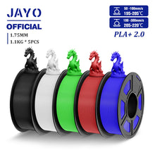 Upgrade 2.0 PLA+ Filament – 5-Roll Bundle (1.75mm) | High-Strength 3D Printing Material | Printin3D.co