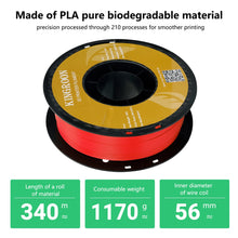 KINGROON 22LBS PETG or PLA filament 3D Printer Filament 10 Rolls 1KG 1.75MM Eco-Friendly Good Toughness Mix Color | Printin3D.co