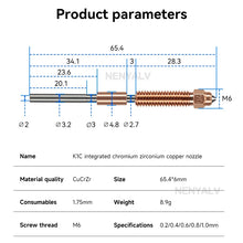 K1C / Ender 3 V3 Quick-Swap Nozzle – Unicorn Nozzle Upgrade for Creality 3D Printers | Printin3D.co