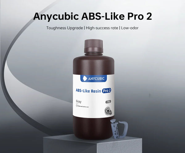 ABS-Like Pro 2 UV Resin – 405nm Photopolymer for LCD 3D Printers | Tough & Precise | Printin3D.co
