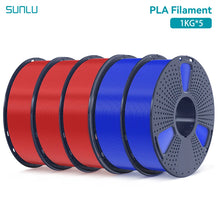 5KG PLA & PLA+ Filament Bundle – 1.75mm (5 Rolls x 1KG) | Printin3D.co