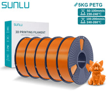 5KG PETG 3D Printer Filament – 1.75mm Diameter, Tangle-Free Spool, Durable & Neatly Wound for FDM Printers | Printin3D.co