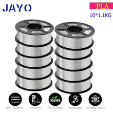 PLA Filament Bundle – 8 or 10 Rolls (1.75mm, 11KG Total) | Multi-Color, Bubble-Free, Smooth Printing | Printin3D.co