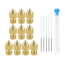 0.2mm MK8 Nozzle – 10PCS Precision Brass Nozzles for Ender 3/5, CR-10 Series | Printin3D.co