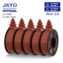 Upgrade 2.0 PLA+ Filament – 5-Roll Bundle (1.75mm) | High-Strength 3D Printing Material | Printin3D.co