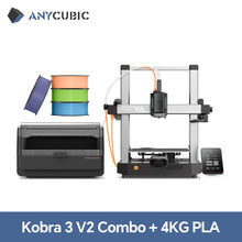 ANYCUBIC Kobra 3 V2 Combo – 600mm/s Multi-Color 3D Printer with ACE Pro Filament System | Printin3D.co