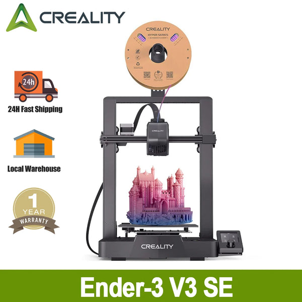 Creality Ender-3 V3 SE 3D Printer – Sprite Direct Drive Extruder, Auto-Leveling, Dual Z-Axis, High Precision FDM Printer | Printin3D.co