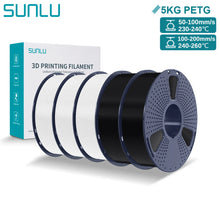 5KG PETG 3D Printer Filament – 1.75mm Diameter, Tangle-Free Spool, Durable & Neatly Wound for FDM Printers | Printin3D.co