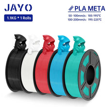 5-Roll Mixed PLA Filament Bundle – PLA+, Matte, Meta & PLA 2.0 | 1.75mm, 1.1KG Each | Printin3D.co