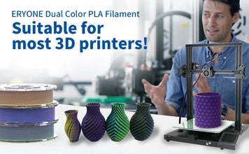 Dual Color PLA Filament – Silk & Matte Finish | 1.75mm, 1KG | Printin3D.co