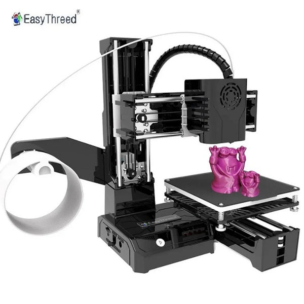 EasyThreed K9 Mini 3D Printer – Beginner-Friendly One-Click Printing with Magnetic Platform | Compact Desktop FDM Printer | Printin3D.co