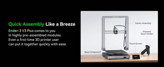 High-Speed Large-Format 3D Printer – Auto-Leveling, Direct Drive Extruder & Stable All-Metal Frame | Printin3D.co