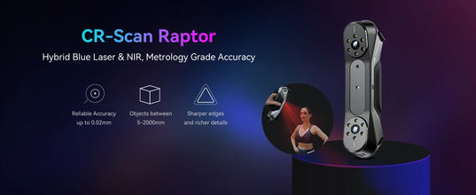High-Precision 3D Scanner – Multi-Line Blue Light & NIR Tech, Fast Object Scanning for Modeling, Printing, and Design | Printin3D.co