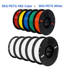 10KG PLA & PETG Filament Bundle – 1.75mm (10 Rolls x 1KG) | Printin3D.co