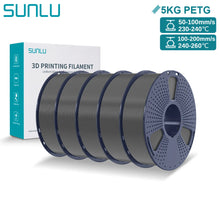 5KG PETG 3D Printer Filament – 1.75mm Diameter, Tangle-Free Spool, Durable & Neatly Wound for FDM Printers | Printin3D.co