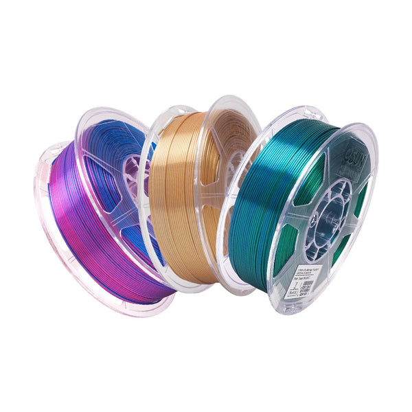 eSun Magic Silk PLA Filament For 3D Print Silk Filament PLA 1.75mm 1KG Spool Two / Three Colors Printing Mystic PLA 3D Printer Filament| Printin3D.co