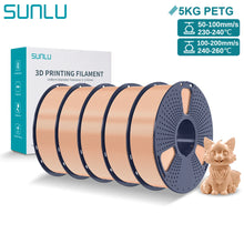 5KG PETG 3D Printer Filament – 1.75mm Diameter, Tangle-Free Spool, Durable & Neatly Wound for FDM Printers | Printin3D.co