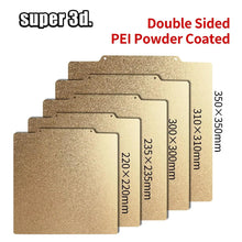 Double-Sided Magnetic PEI Build Plate – Spring Steel Sheet, Textured Surface, Multiple Sizes for Ender 3, CR10, P1P, and More | Printin3D.co