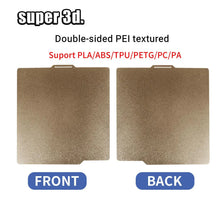 Double-Sided Magnetic PEI Build Plate – Spring Steel Sheet, Textured Surface, Multiple Sizes for Ender 3, CR10, P1P, and More | Printin3D.co