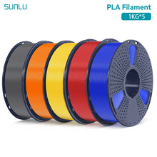 5KG PLA & PLA+ Filament Bundle – 1.75mm (5 Rolls x 1KG) | Printin3D.co
