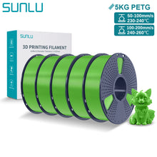 5KG PETG 3D Printer Filament – 1.75mm Diameter, Tangle-Free Spool, Durable & Neatly Wound for FDM Printers | Printin3D.co