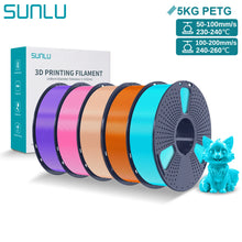 5KG PETG 3D Printer Filament – 1.75mm Diameter, Tangle-Free Spool, Durable & Neatly Wound for FDM Printers | Printin3D.co