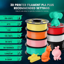 5KG Pla Plus 3D Filament PLA+ 1.75mm Neatly Wound Good Toughness Colorful Printer Filaments