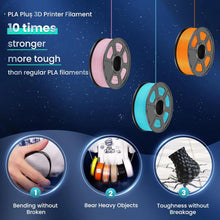 5KG Mixed 3D Printer Filament Bundle – PLA, PETG, PLA+ & Clear | 1.75mm (5 x 1KG Rolls) | Printin3D.co