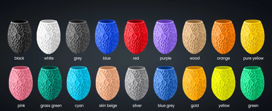 5KG Mixed 3D Printer Filament Bundle – PLA, PETG, PLA+ & Clear | 1.75mm (5 x 1KG Rolls) | Printin3D.co