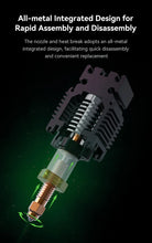 Ender-3 V3 SE/KE Ceramic Heating Block Kit – 60W, 0.4mm Quick-Swap Nozzle | 3D Printer Upgrade | Printin3D.co